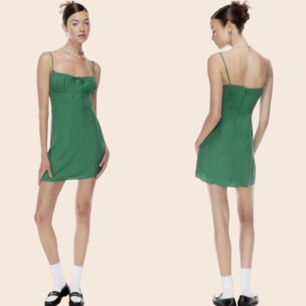 Aritizia Sundeh by Sunday Best Delilah Dress Green Size Medium